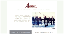 Desktop Screenshot of amarexcro.com